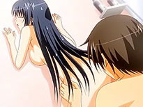 lesbian anime in shower