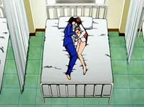 anime bondage in bed
