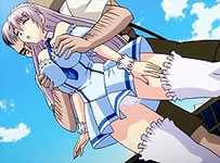 anime girls stripping